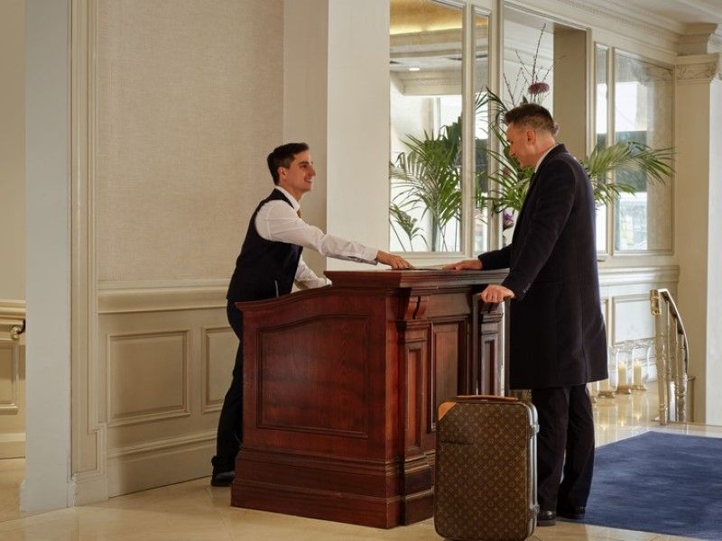 Concierge with Guest